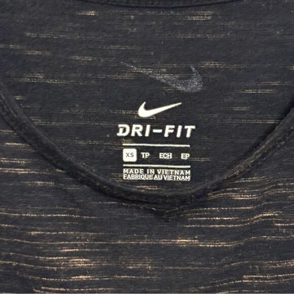 Nike | Dri-Fit Women's Black Tomboy Veneer Tank Top Size Small XS - Picture 6 of 9